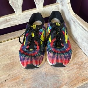 Brooks Launch Tye Dye Running Shoes